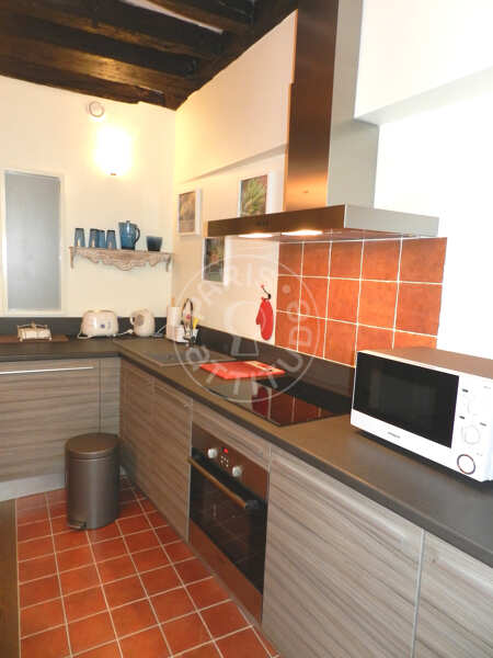 Cucina Appartamento arredato - 45m²  - 1 locale - Latin / Saint-Michel - Parigi