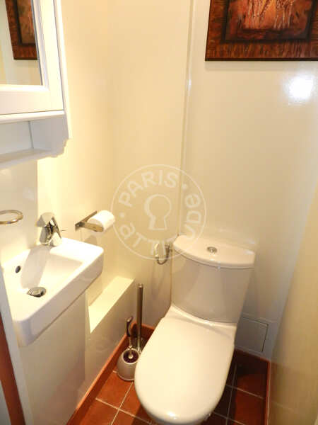 Bagno Appartamento arredato - 45m²  - 1 locale - Latin / Saint-Michel - Parigi