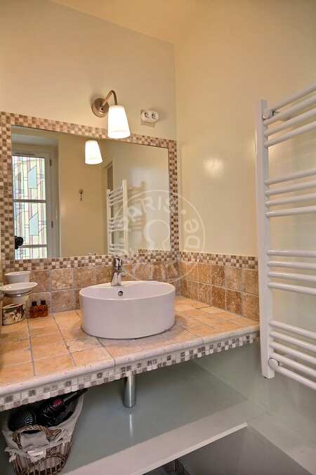 Bagno Appartamento arredato - 45m²  - 1 locale - Latin / Saint-Michel - Parigi