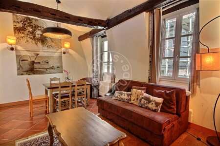 Salón Dúplex amueblado - 55m²  - 2 dormitorios - Latin / Saint-Michel - París