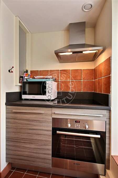 Cocina Dúplex amueblado - 55m²  - 2 dormitorios - Latin / Saint-Michel - París