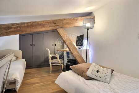 Dormitorio Dúplex amueblado - 37m²  - 2 dormitorios - Ile Saint-Louis - París