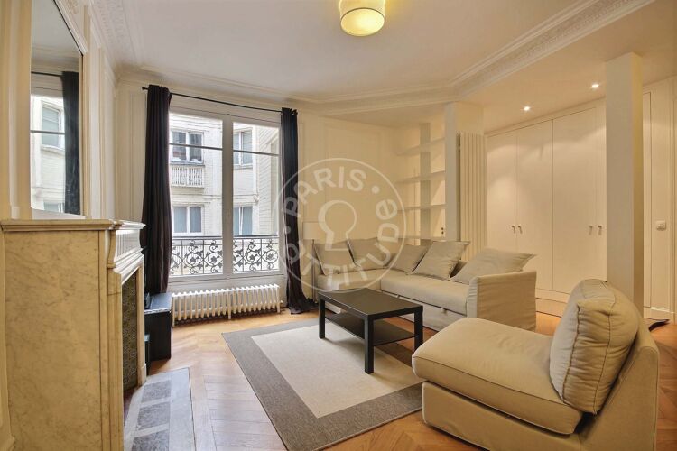 Salotto - 3 locali arredato - Parigi 75016 - 8538