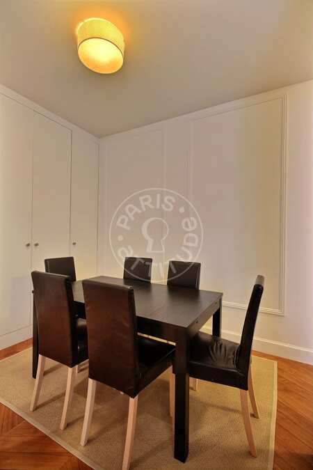 Salle à manger Appartement meublé - 102m²  - 3 chambres - La Muette / Bois de Boulogne - Paris