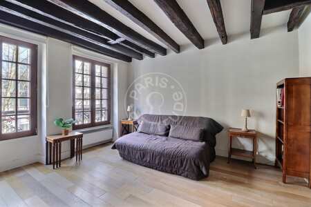 Wohnzimmer Möblierte studio - 23m²  - Latin / Saint-Michel - Paris