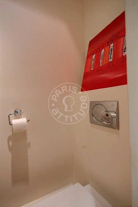 WC Apartamento mobilado - 34m²  - 1 quarto - Ecole Militaire / Unesco / Duroc - Paris