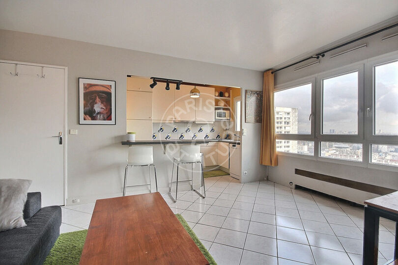 1 dormitorio amueblado - París 75013 - 8657