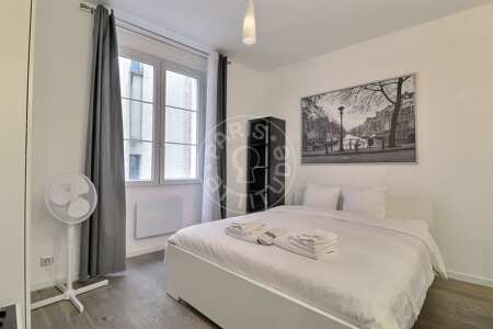 Salón Estudio amueblado - 19m²  - Montorgueil - París