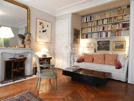 Living room Furnished apartment - 64m²  - 1 bedroom - Gare de l'Est / Gare du Nord - Paris