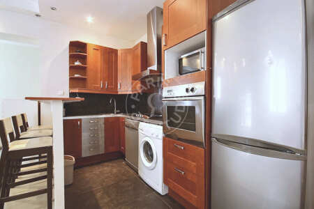 Kitchen Furnished apartment - 50m²  - 1 bedroom - Victor Hugo - Paris