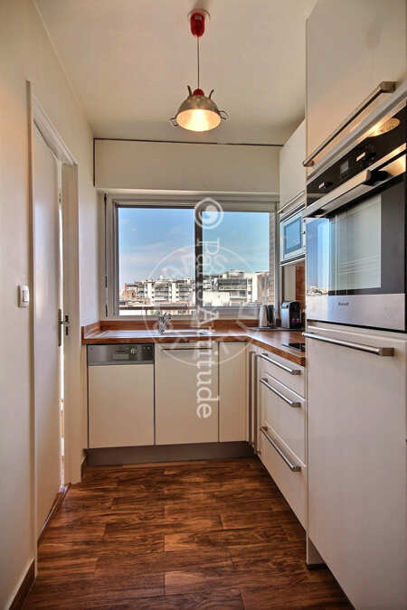 Cozinha Apartamento mobilado - 46m² - 1 quarto - Bastille - Paris