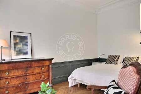 Dormitorio Piso amueblado - 63m²  - 2 dormitorios - Arc de Triomphe - París