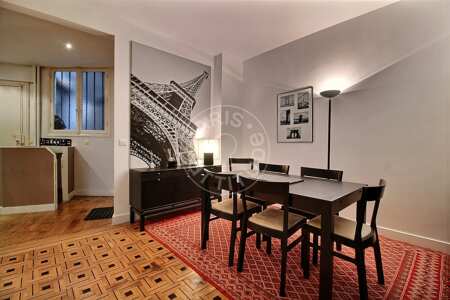 Sala da pranzo Appartamento arredato - 50m²  - 1 locale - Victor Hugo - Parigi