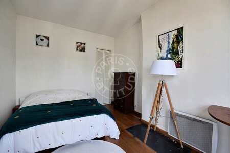 Schlafzimmer Möblierte wohnung - 38m²  - 1 Zimmer - Motte-Piquet Grenelle - Paris