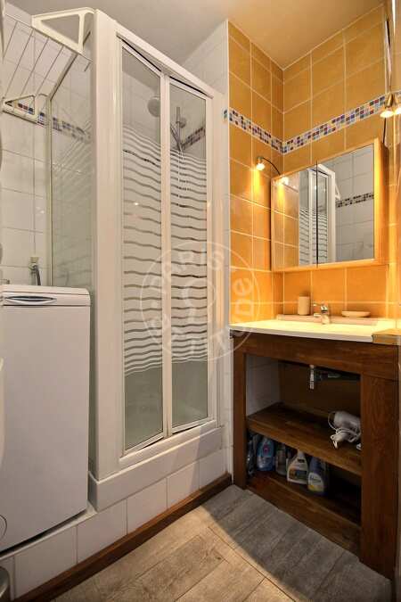 Badezimmer Möblierte wohnung - 38m²  - 1 Zimmer - Motte-Piquet Grenelle - Paris