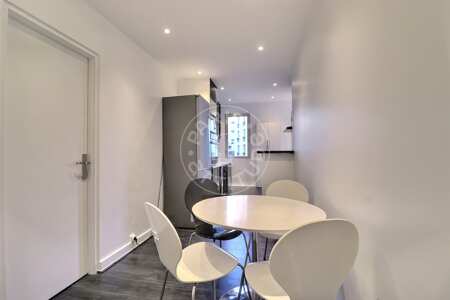Salle à manger Appartement meublé - 82m²  - 2 chambres - Neuilly-sur-Seine