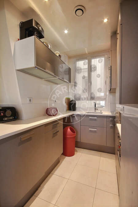 Cocina Piso amueblado - 55m²  - 1 dormitorio - Gambetta - París