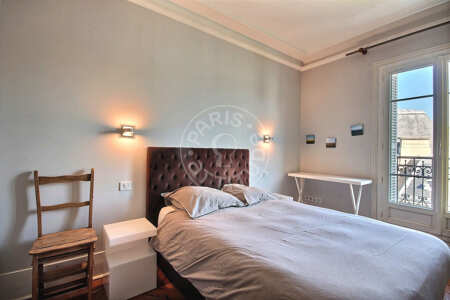 Dormitorio Piso amueblado - 55m²  - 1 dormitorio - Gambetta - París