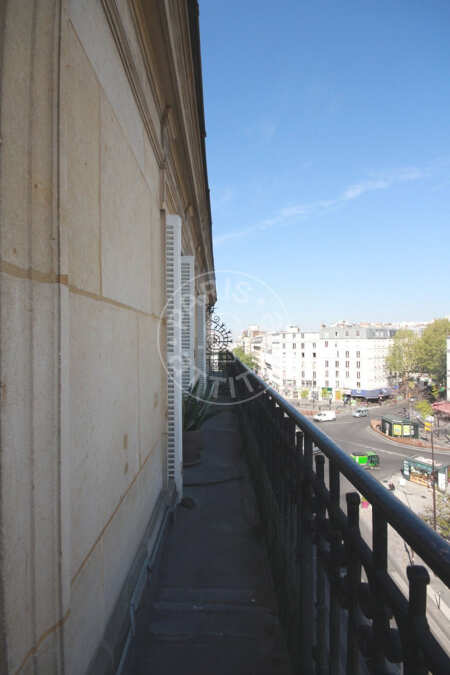 Balcón Piso amueblado - 55m²  - 1 dormitorio - Gambetta - París