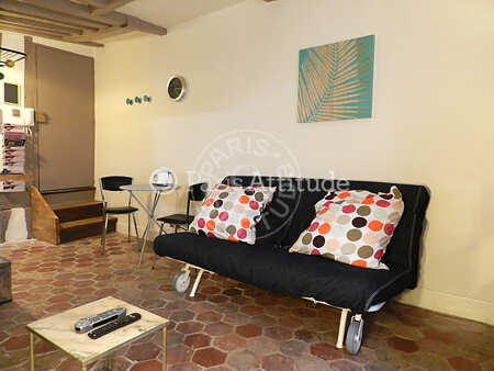 Sala Quitinete mobilado - 18m²  - Strasbourg Saint-Denis - Paris