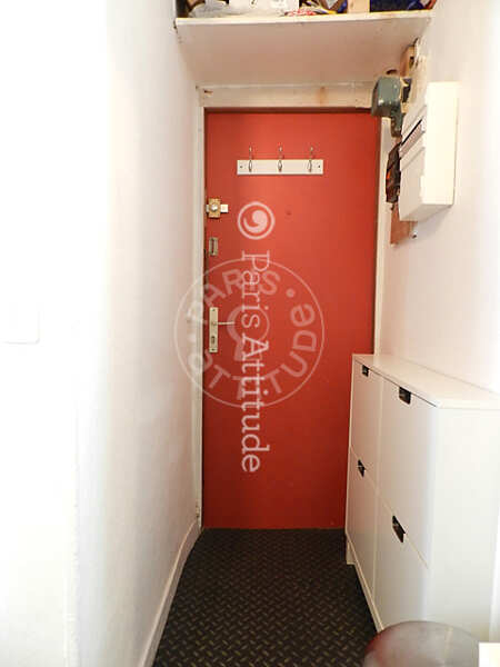 Entrance Furnished apartment - 27m²  - 1 bedroom - Batignolles - Paris