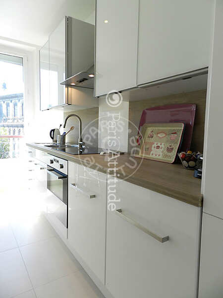 Cuisine Appartement meublé - 85m²  - 2 chambres - Miromesnil - Paris