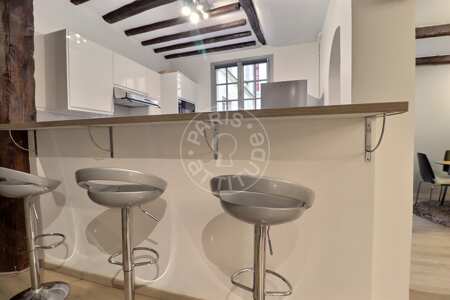 Cucina Appartamento arredato - 52m²  - 1 locale - Musée Picasso - Parigi
