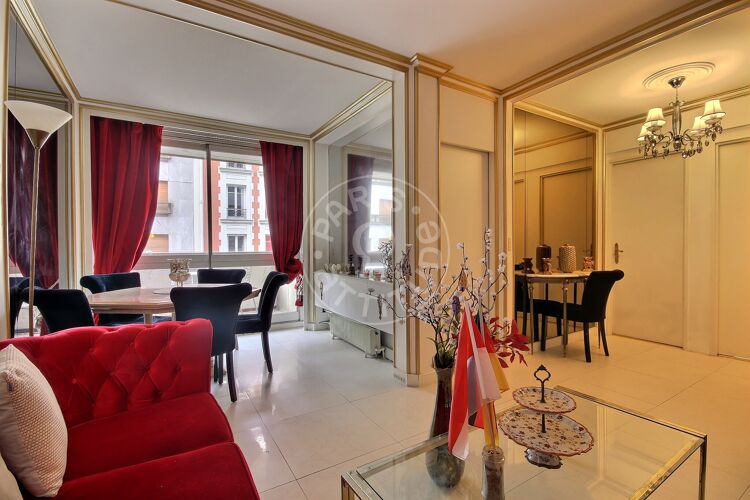 Salon - 1 chambre meublé - Paris 75016 - 8787