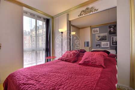 Bedroom Furnished apartment - 45m²  - 1 bedroom - Trocadéro - Paris