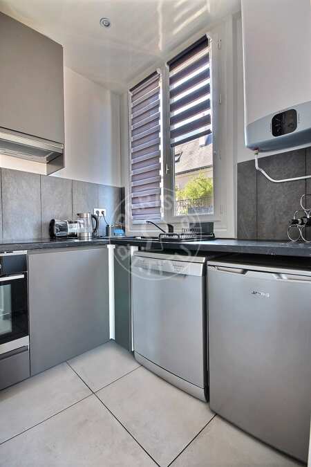 Cocina Estudio amueblado - 39m²  - Victor Hugo - París