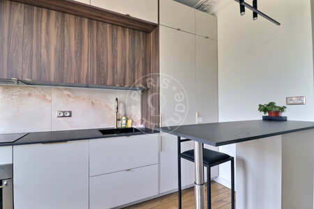 Küche Möblierte wohnung - 70m²  - 2 Zimmer - Bir-Hakeim - Paris