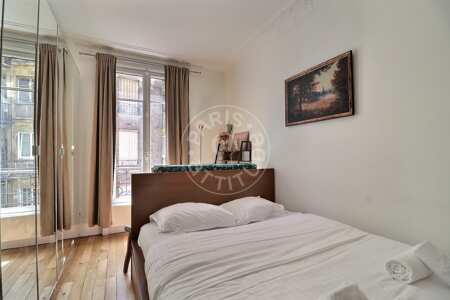 Schlafzimmer Möblierte wohnung - 70m²  - 2 Zimmer - Bir-Hakeim - Paris