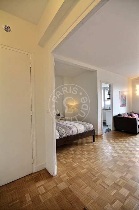 Entrance Furnished studio alcove - 38m²  - Place Monge - Paris