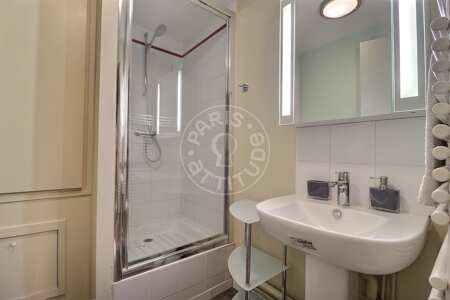 Bagno Mansardato arredato - 37m²  - Montorgueil - Parigi