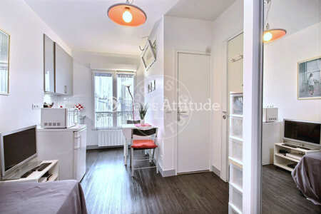 Salon Studio meublé - 16m²  - Neuilly-sur-Seine