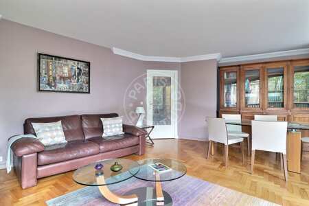 Sala Apartamento mobilado - 95m²  - 2 quartos - Saint-Germain - Paris