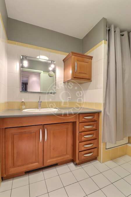 Casa de banho Apartamento mobilado - 95m²  - 2 quartos - Saint-Germain - Paris