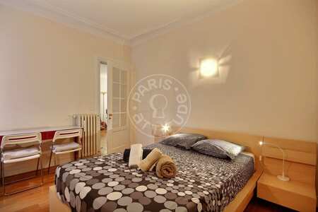 Camera da letto Appartamento arredato - 42m²  - 2 locali - Porte Maillot / Palais des Congrès - Parigi