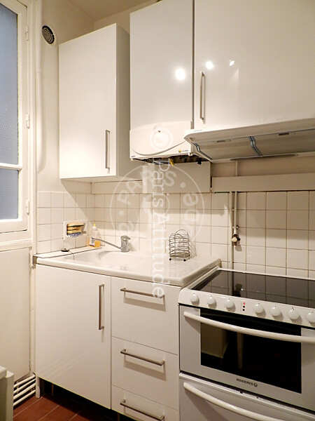 Cuisine Appartement meublé - 50m²  - 2 chambres - Port Royal / Raspail - Paris