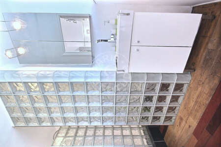 Bathroom Furnished apartment - 70m²  - 2 bedrooms - Levallois-Perret
