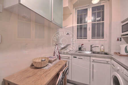 Küche Möblierte alkovenwohnung - 45m²  - Saint-Germain - Paris