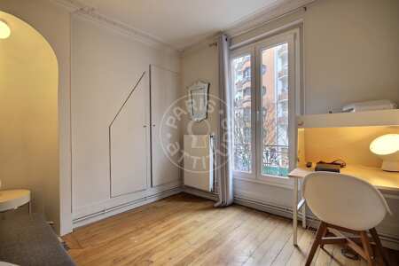 Dormitorio Piso amueblado - 60m²  - 2 dormitorios - Canal Saint-Martin - París