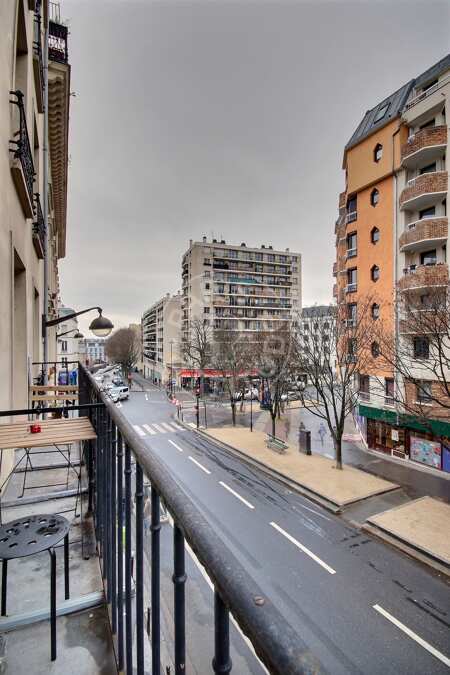 Balcón Piso amueblado - 60m²  - 2 dormitorios - Canal Saint-Martin - París