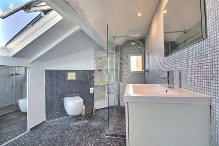 Bagno Duplex arredato - 46m²  - 2 locali - Grands Boulevards / Bonne Nouvelle - Parigi