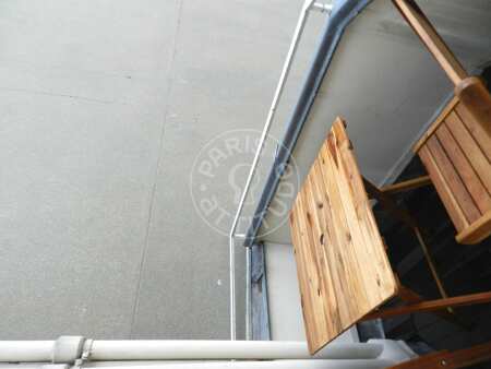 Terrasse Studio alcove meublé - 21m²  - Place d'Italie - Paris