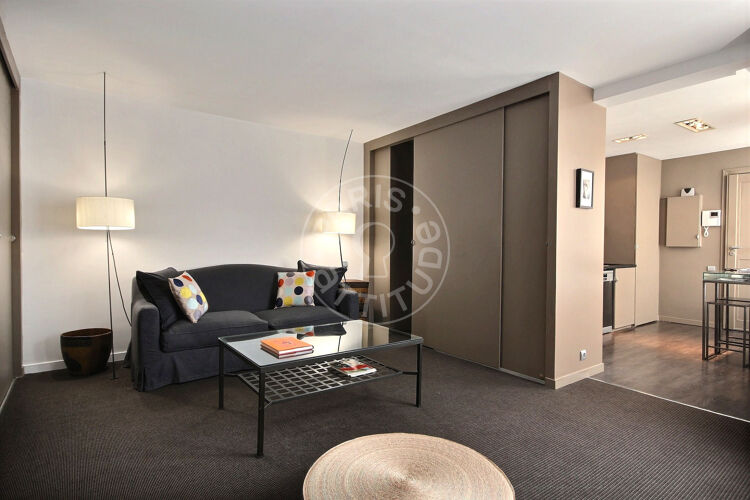 Salon - Studio meublé - Paris 75008 - 8956