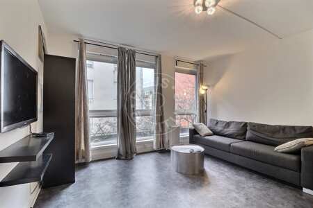 Salón Piso amueblado - 40m²  - 1 dormitorio - Marx Dormoy - París