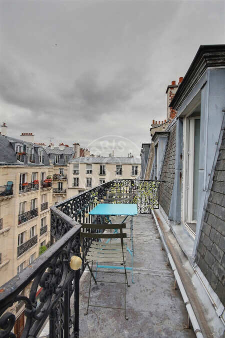 Balcón Estudio amueblado - 20m²  - Poissonnière - París