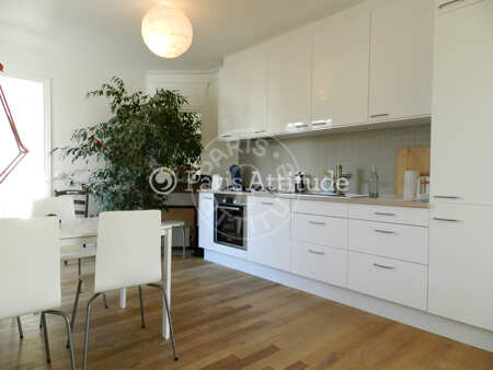 Cuisine Appartement meublé - 47m²  - 1 chambre - Porte des Lilas - Paris