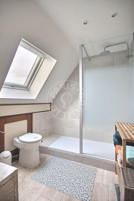 Casa de banho Duplex mobilado - 43m²  - 1 quarto - Musée Picasso - Paris